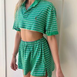 NWOT - Polo Matching Skirt Set (XS/S)